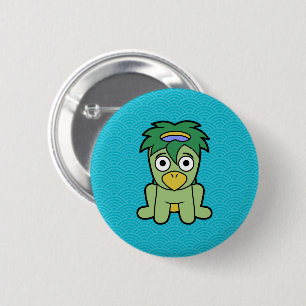Badge Rond 5 Cm Little Kappa Yokai