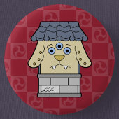 Badge Rond 5 Cm Little Nurikabe Yokai