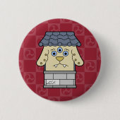 Badge Rond 5 Cm Little Nurikabe Yokai (Devant)