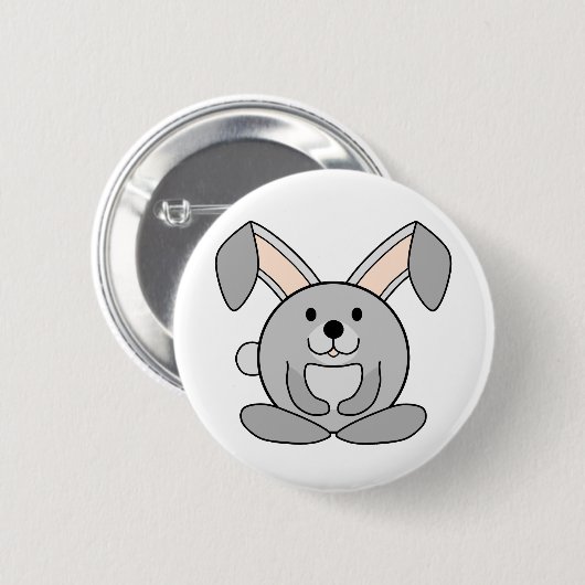 Badge Rond 5 Cm Little rabbit (Devant & derrière)