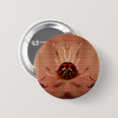 Badge Rond 5 Cm LittleLadyBug (Devant & derrière)