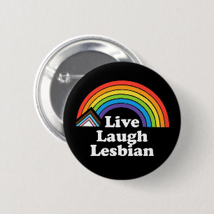 Badge Rond 5 Cm Live Lauder Lesbian LGBTQ