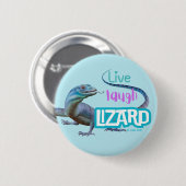 Badge Rond 5 Cm Live Laugh Lizard (Devant & derrière)