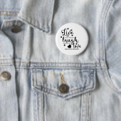 Badge Rond 5 Cm Live Laugh Love (En situation)