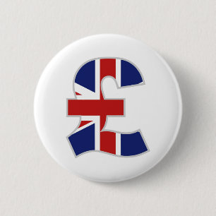 Badge Rond 5 Cm Livre britannique