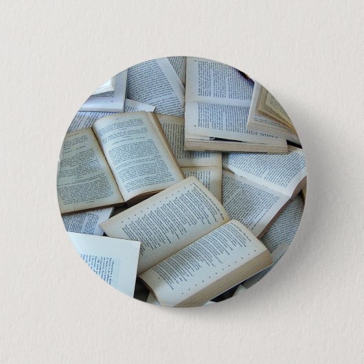Badge Rond 5 Cm Livres (Devant)