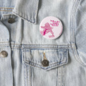 Badge Rond 5 Cm Livres interdits lus par poussins chauds (En situation)