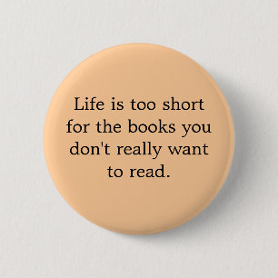 Badge Rond 5 Cm Livres que vous ne voulez pas lire épingle