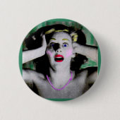 Badge Rond 5 Cm Liz est horrifiée et terrifiée (Devant)