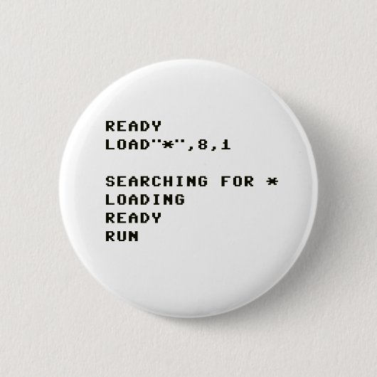BADGE ROND 5 CM LOAD C64 (Devant)
