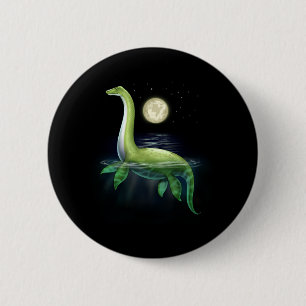 Badge Rond 5 Cm Loch Ness Monster