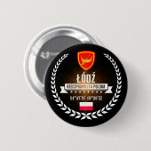 Badge Rond 5 Cm Łódz (Devant & derrière)