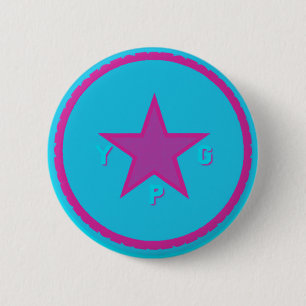 Badge Rond 5 Cm logo 6 de ypg