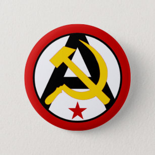 Badge Rond 5 Cm logo Anarcho-communiste