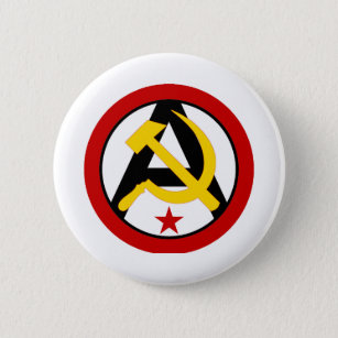 Badge Rond 5 Cm logo Anarcho-communiste