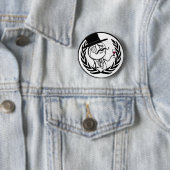 Badge Rond 5 Cm Logo anonyme de LulzSec (En situation)
