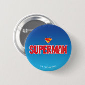 Badge Rond 5 Cm Logo classique Superman Bold (Devant & derrière)