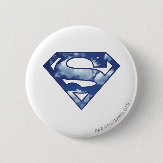 Badge Rond 5 Cm Logo Cloud Supergirl (Devant)