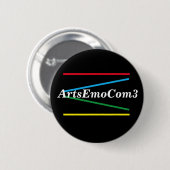 Badge Rond 5 Cm LOGO Couleurs simples (Devant & derrière)