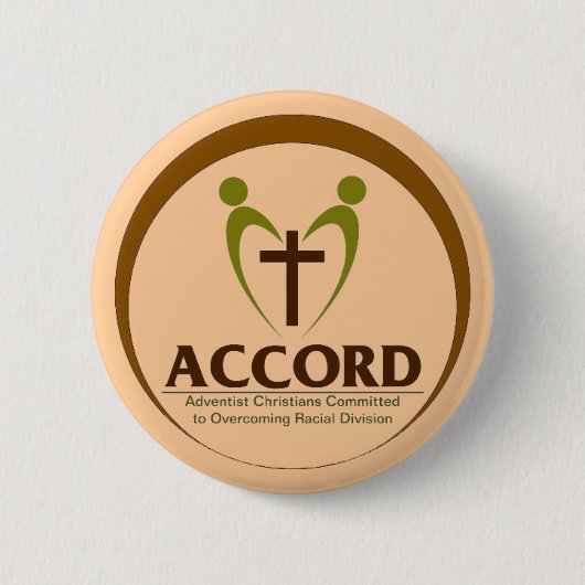 Badge Rond 5 Cm Logo d'Accord (Devant)