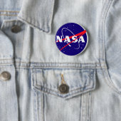 Badge Rond 5 Cm Logo de boulette de viande de la NASA (En situation)