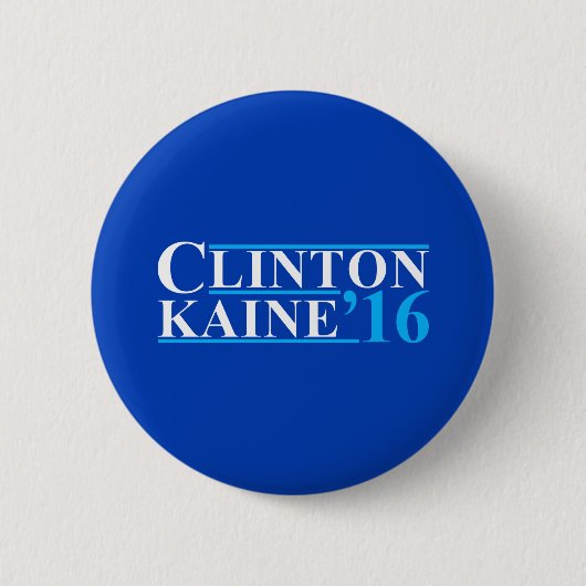 Badge Rond 5 Cm Logo de campagne de Clinton Kaine (Devant)
