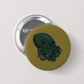 Badge Rond 5 Cm Logo de Cthulu (Devant & derrière)