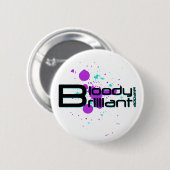 Badge Rond 5 Cm logo de floc (Devant & derrière)