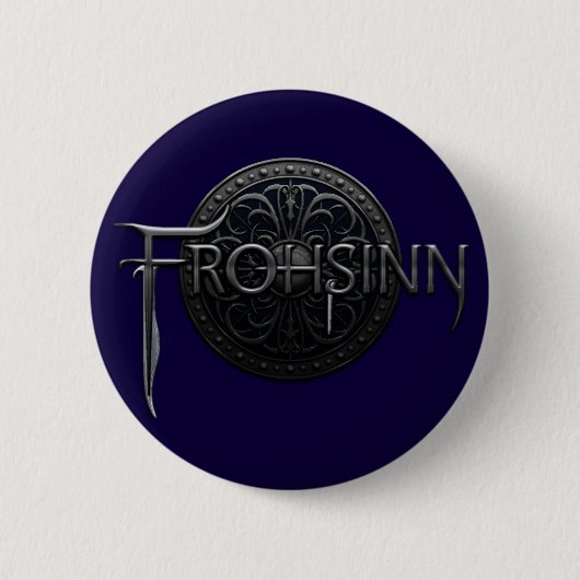 Badge Rond 5 Cm Logo de Frohsinn (Devant)