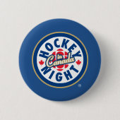 Badge Rond 5 Cm  Logo de Hockey Night in Canada (Devant)