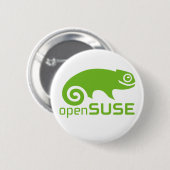 Badge Rond 5 Cm logo de Linux d'openSuzie (Devant & derrière)