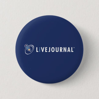 Badge Rond 5 Cm Logo de LiveJournal horizontal