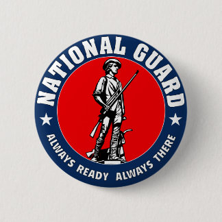 Badge Rond 5 Cm Logo de militaires de garde nationale d'armée