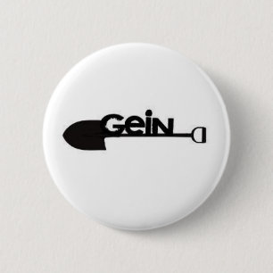 Badge Rond 5 Cm logo de pelle à gein