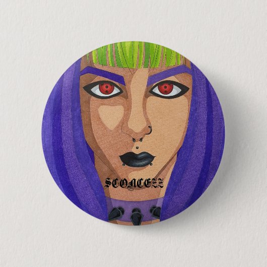 Badge Rond 5 Cm logo de sconczz (Devant)