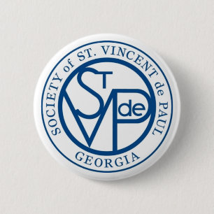 Badge Rond 5 Cm Logo de SVdP