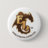 Badge Rond 5 Cm Logo d'EL - bouton (Devant)