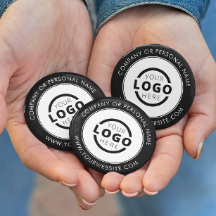 Badge Rond 5 Cm Logo d'entreprise personnalisé Entreprise Marque d