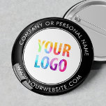 Badge Rond 5 Cm Logo d'entreprise personnalisé Entreprise Marque d<br><div class="desc">Créez votre propre épingle de bouton d'épingle personnalisée avec le logo de votre entreprise et le message de marque personnalisé ou les informations de contact. Il s'agit d'un bouton promotionnel donnant-donnant qui permet de commercialiser votre entreprise lors de foires commerciales, de conférences et d'autres événements d'entreprise. Vous pouvez facilement modifier...</div>