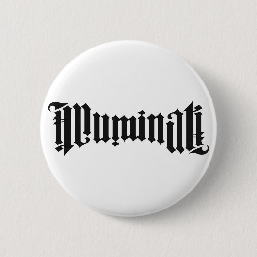 Badge Rond 5 Cm Logo d'Illuminati (Devant)