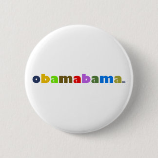 Badge Rond 5 Cm logo d'obamabama