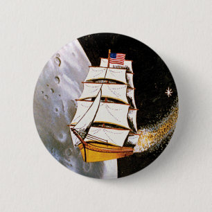 Badge Rond 5 Cm Logo du patch de la mission Apollo 12