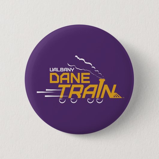 Badge Rond 5 Cm Logo du train UAlbany Dane (Devant)