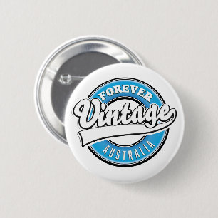Badge Rond 5 Cm logo Forever vintage Australia