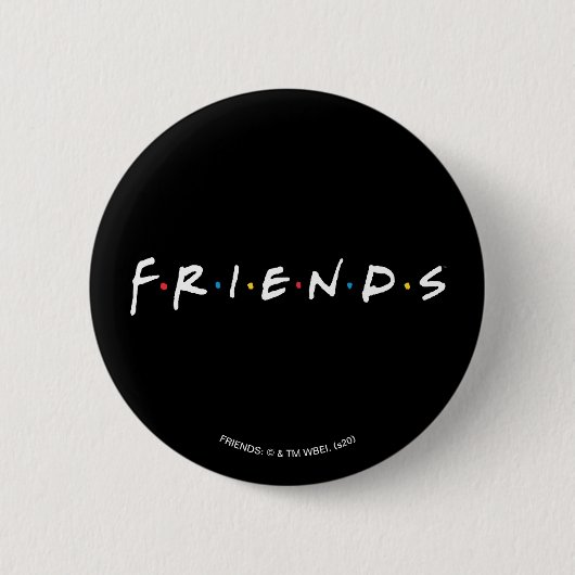 Badge Rond 5 Cm Logo FRIENDS™ (Devant)