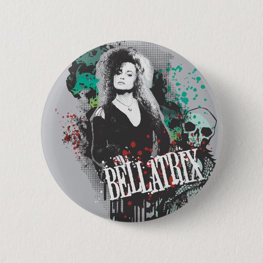Badge Rond 5 Cm Logo graphique Bellatrix Lestrange (Devant)