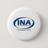 Badge Rond 5 Cm Logo INA (Devant)