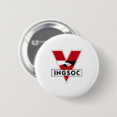 Badge Rond 5 Cm Logo INGSOC (Devant & derrière)