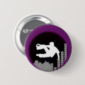Badge Rond 5 Cm Logo l'aucune BG (Devant & derrière)