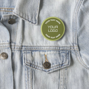 Badge Rond 5 Cm Logo ou conception téléchargé et texte modifiable 